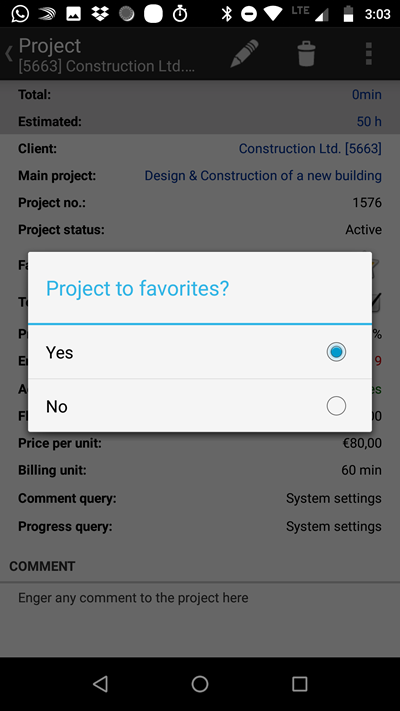 projekteigenschaften-tippen-auf-eintrag